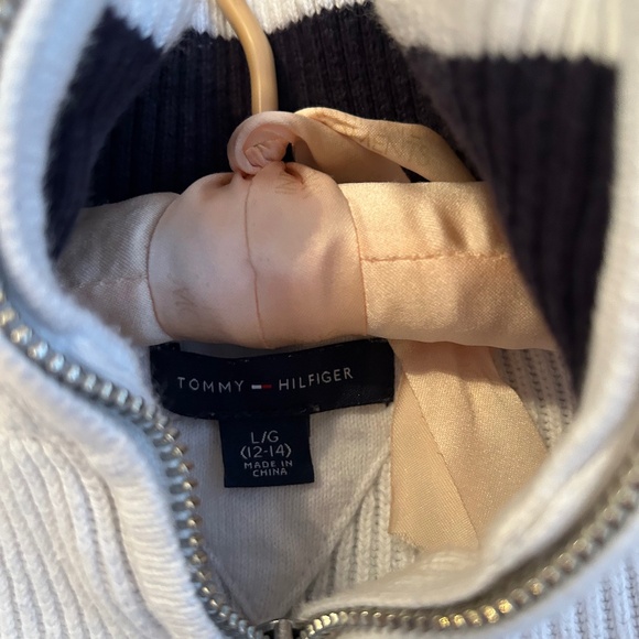 Girls Tommy Hilfiger Quarter Zip - Picture 4 of 6